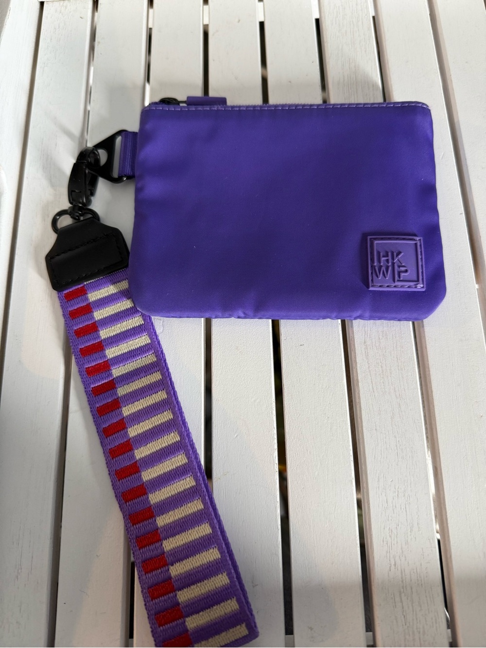 IHKWIP Everyday Essentials RFID Wristlet Pouch - PURPLE - NWOT